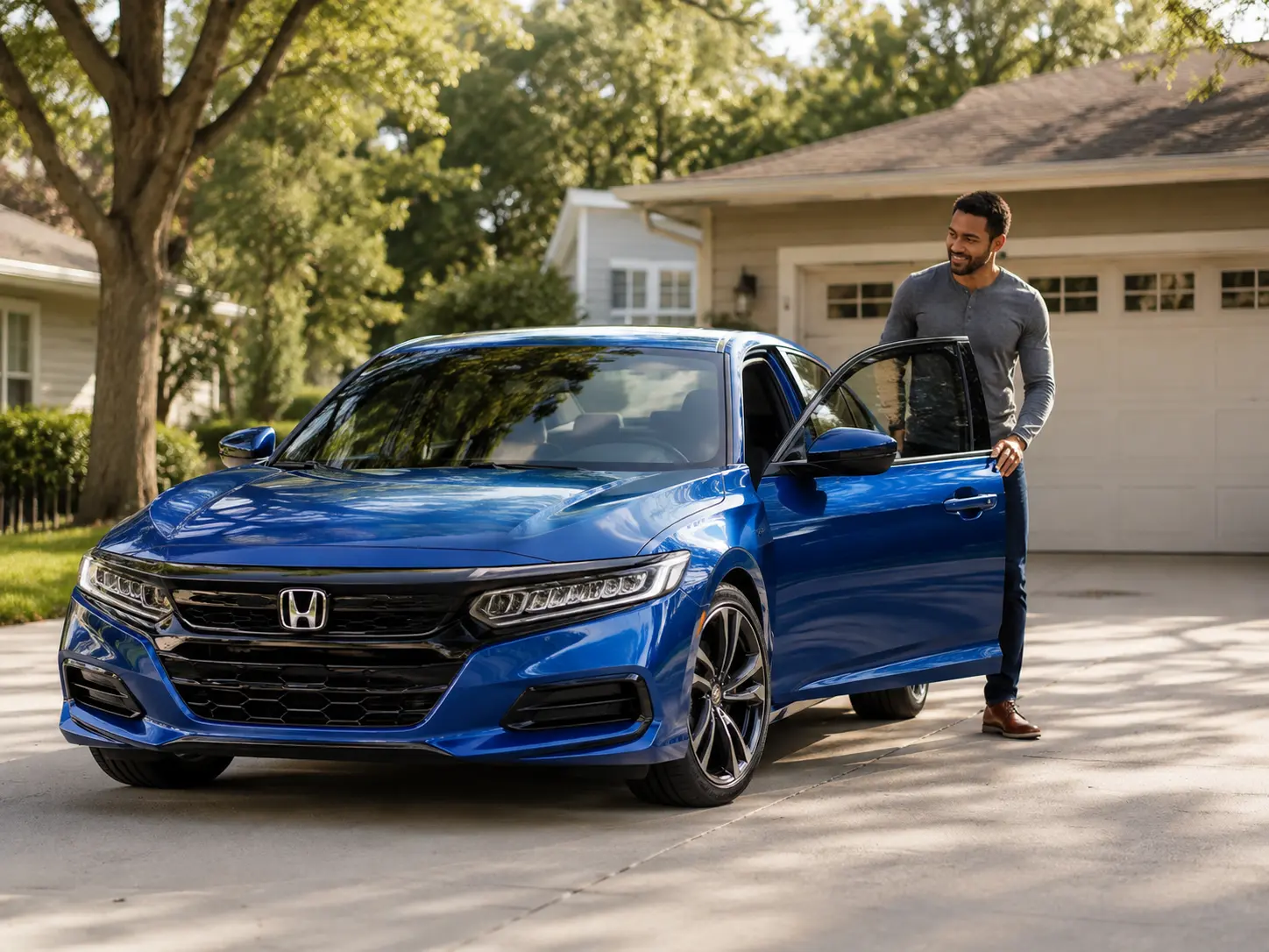 Driver comparing auto insurance quotes